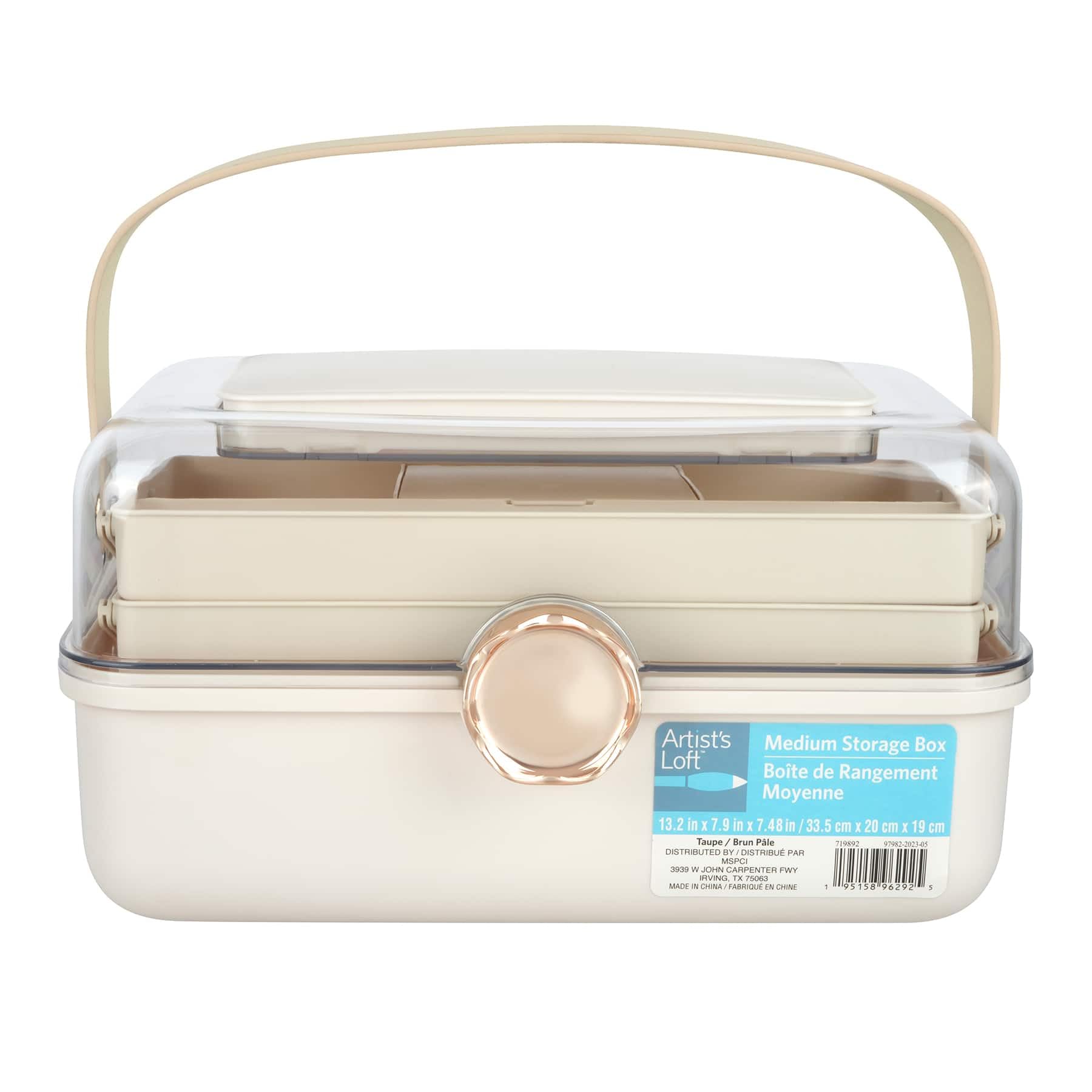 Amazon.com: Artist's Loft Medium Taupe Storage Box - Store